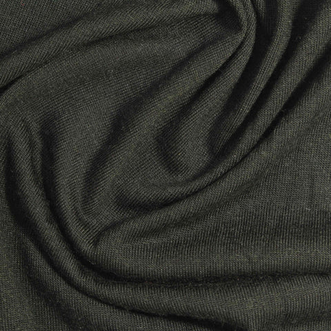 Viscose Polyester Jersey Knit Fabric, 130 gsm, 170 cm — Green