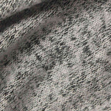 Dark Grey Marl Chunky Knit, Viscose-Poly — texture