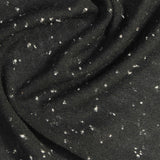 Dark Grey Marl Jersey Knit, Polyester
