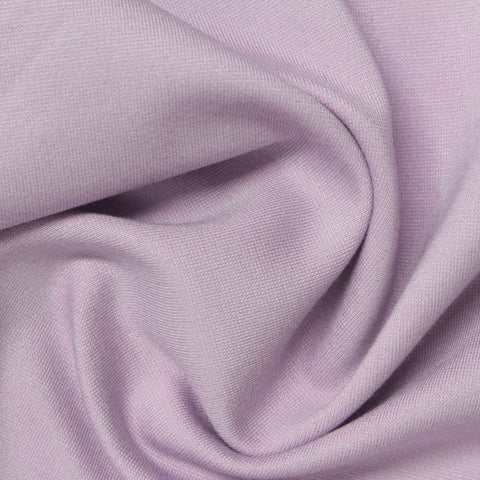 Viscose Nylon Stretch Ponte Knit Fabric, 300 gsm, 160 cm — Purple