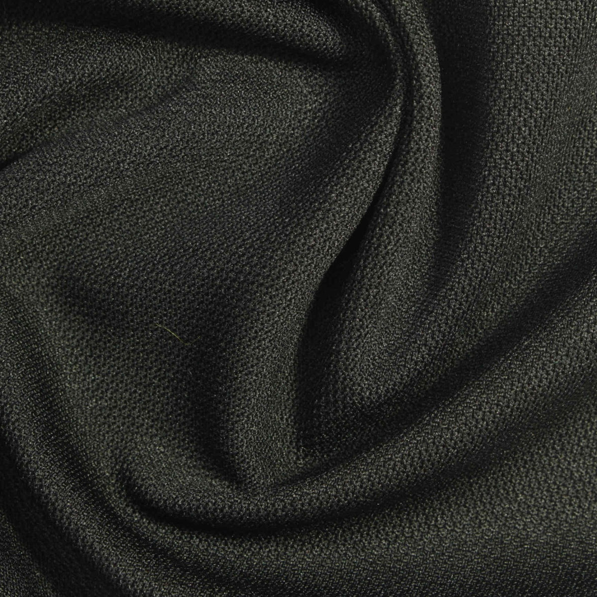 100% Polyester Birdseye Knit Fabric, 180 gsm, 160 cm — Grey