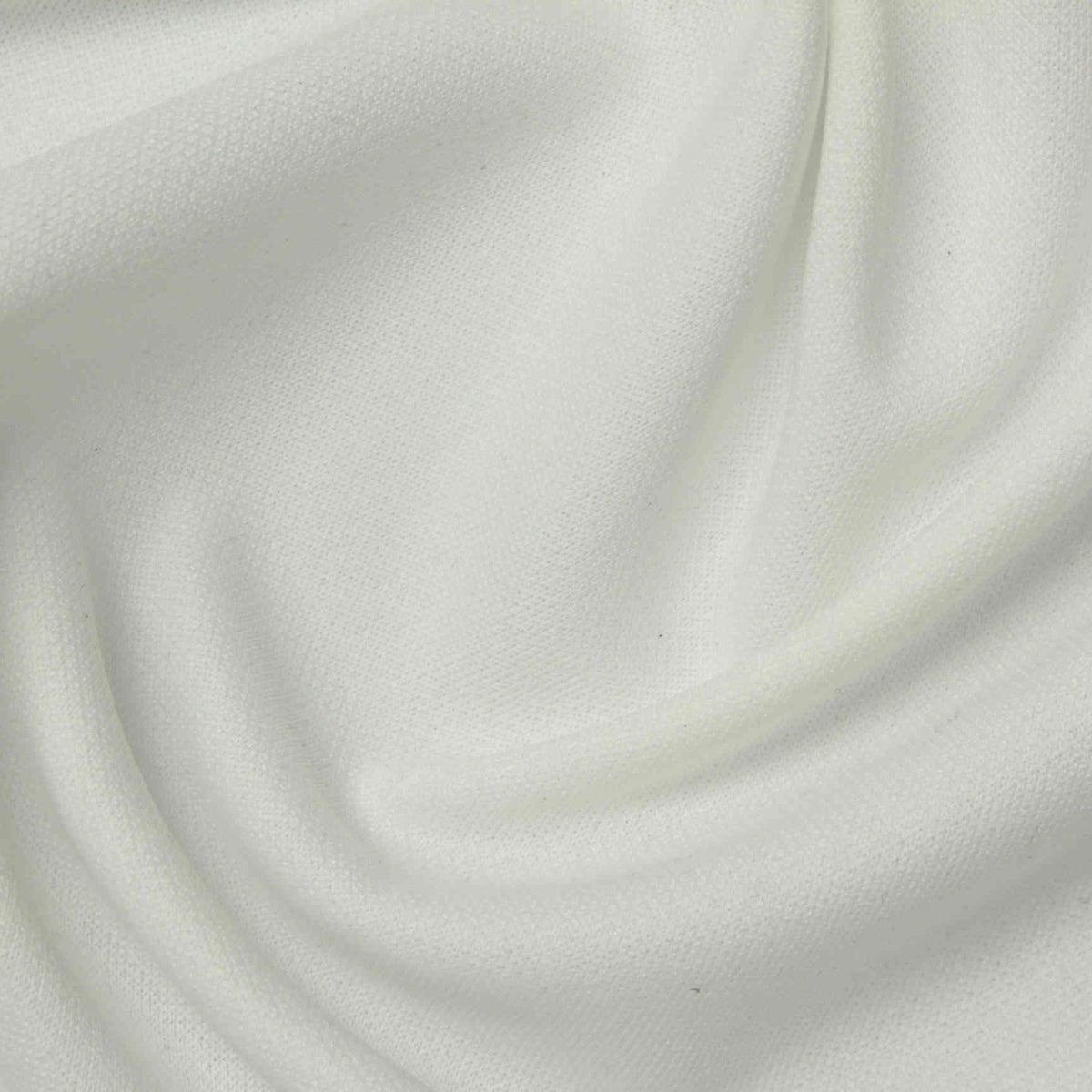 100% Polyester Knit Fabric, 180 gsm, 160 cm — White