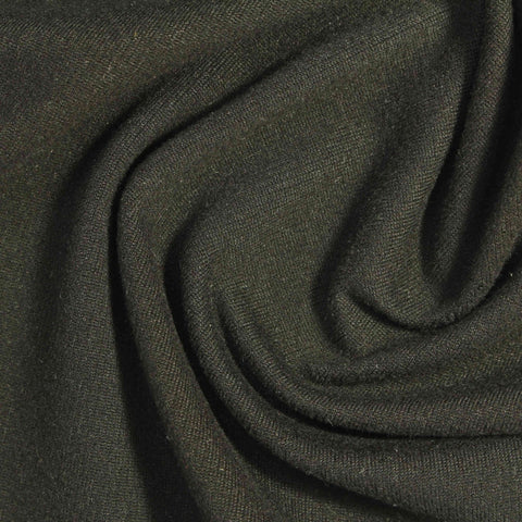 Dark Olive Marl Milk Silk Knit, Polyester