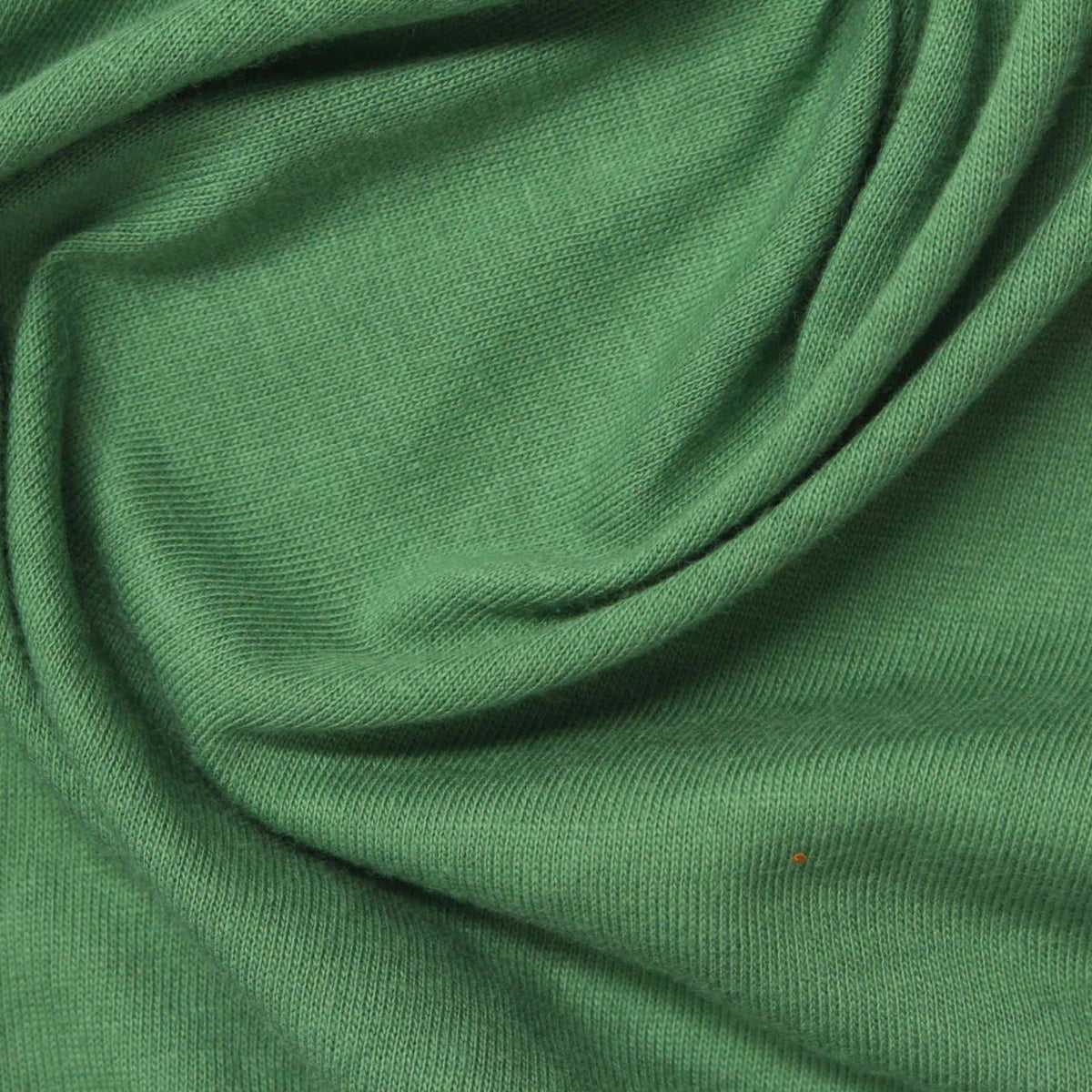100% Cotton Jersey Knit Fabric, 130 gsm, 140 cm — Green