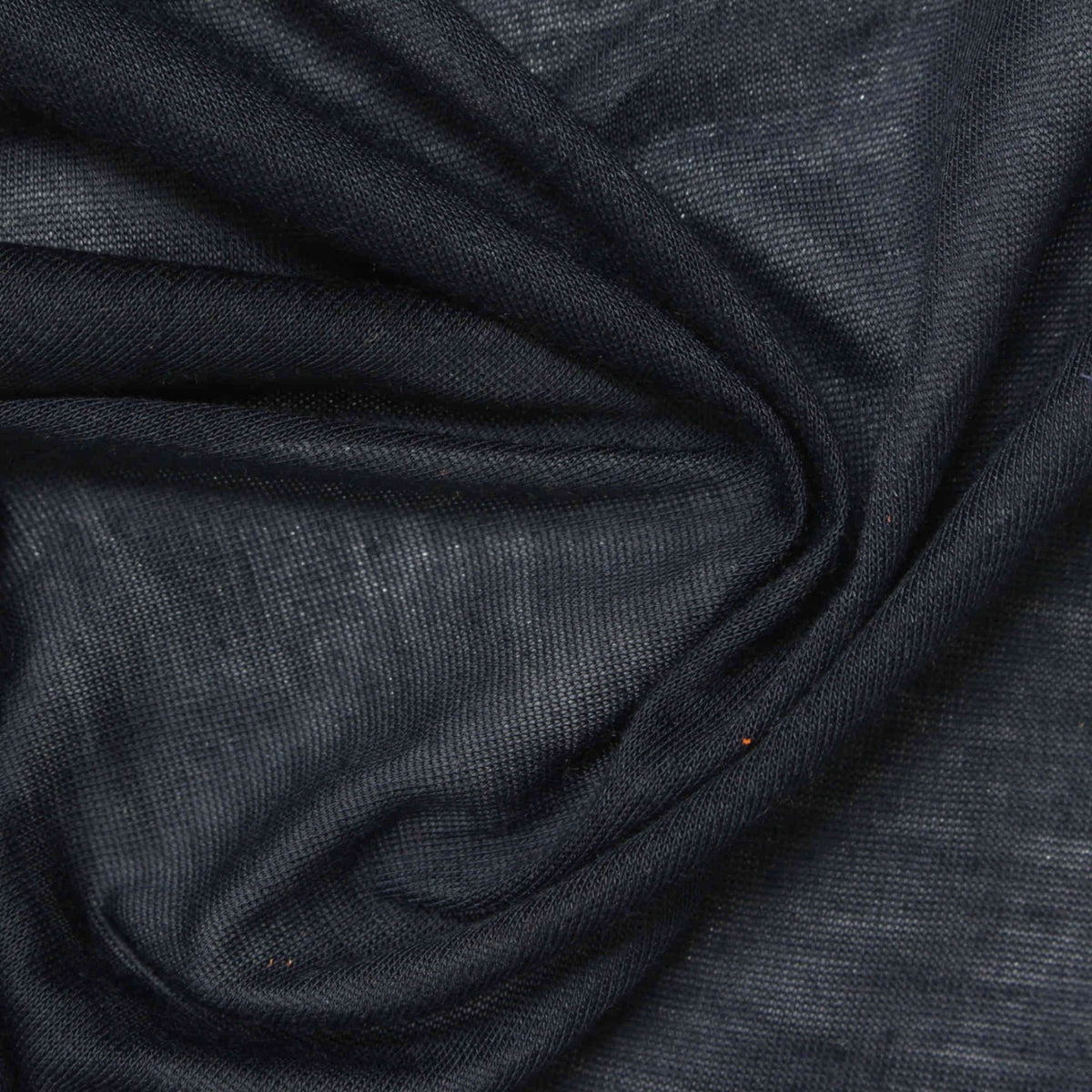 100% Polyester Jersey Knit Fabric, 110 gsm, 150 cm — Navy