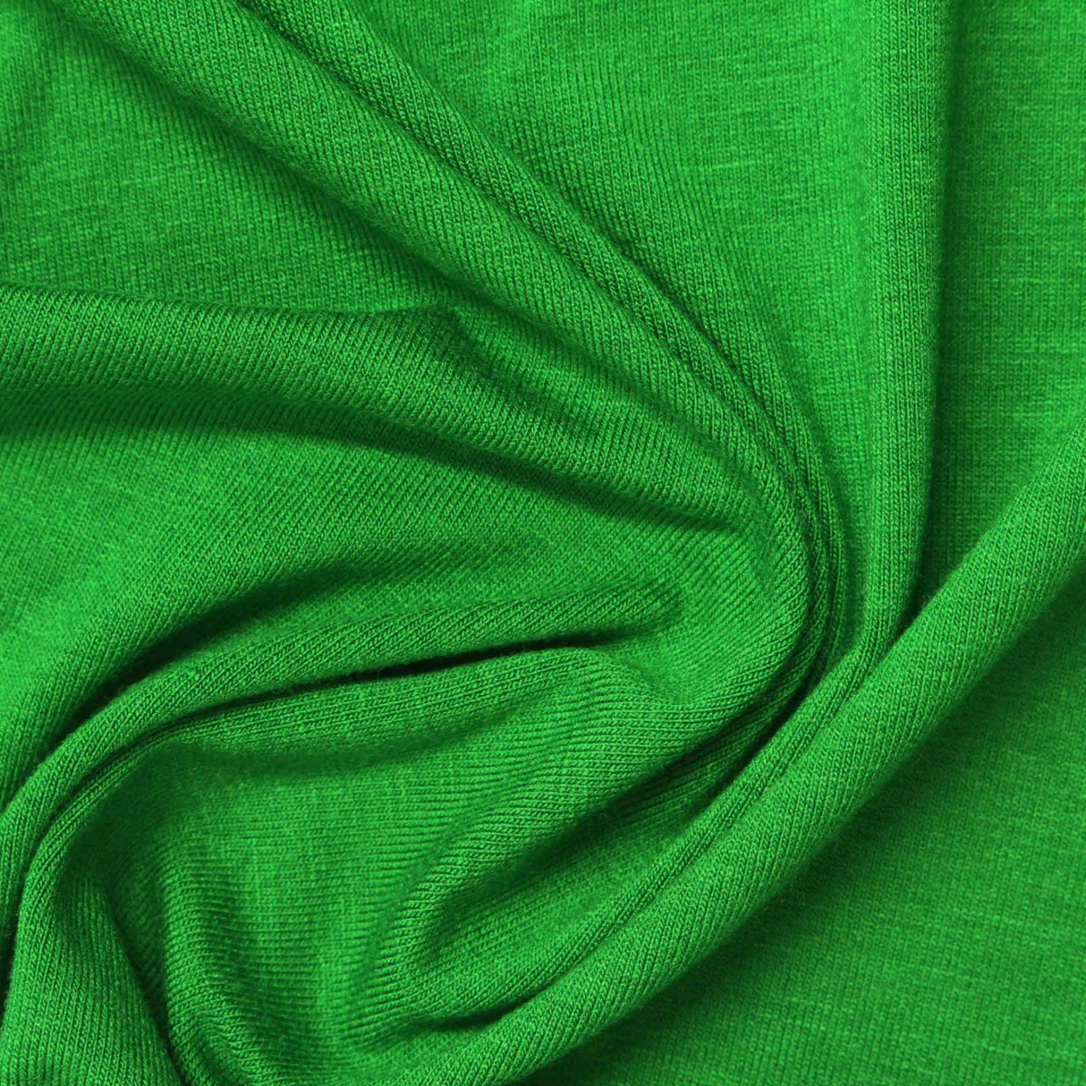 Viscose Stretch Jersey Knit Fabric, 200 gsm, 153 cm — Green