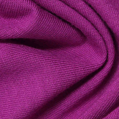 100% Cotton Jersey Knit Fabric, 160 gsm, 168 cm — Purple