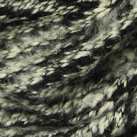 Black Marl Chunky Knit, 235 gsm