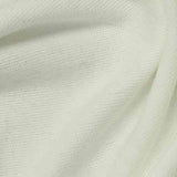 100% Cotton Interlock Knit Fabric, 195 gsm, 160 cm — White — texture
