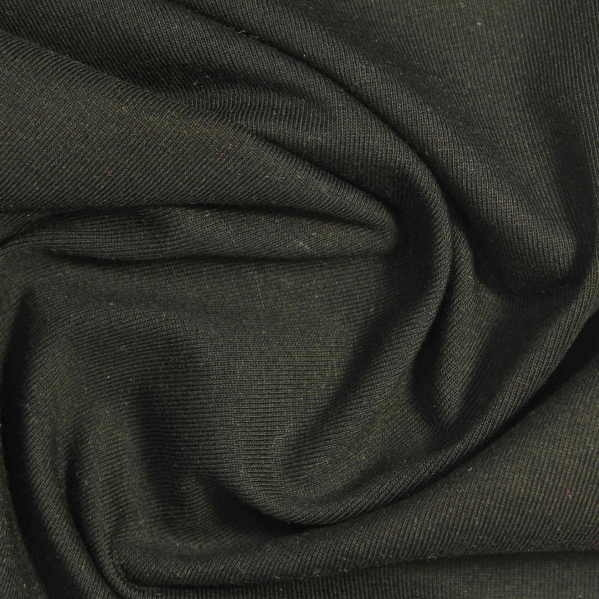 Cotton Nylon Stretch Jersey Knit Fabric, 230 gsm, 152 cm — Green