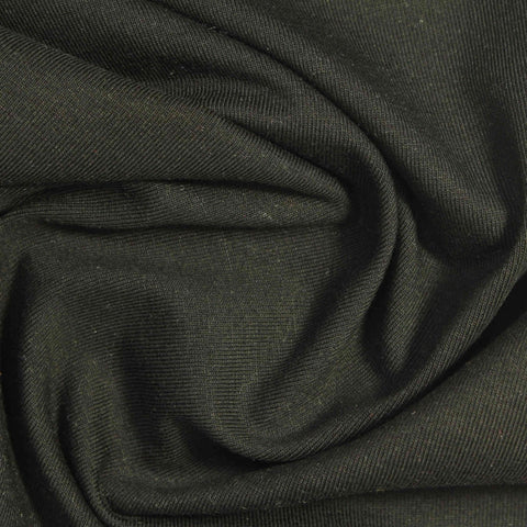 Cotton Nylon Stretch Jersey Knit Fabric, 230 gsm, 152 cm — Green