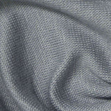Polyester Viscose Stretch Rib Knit Fabric, 250 gsm, 180 cm — Grey — texture