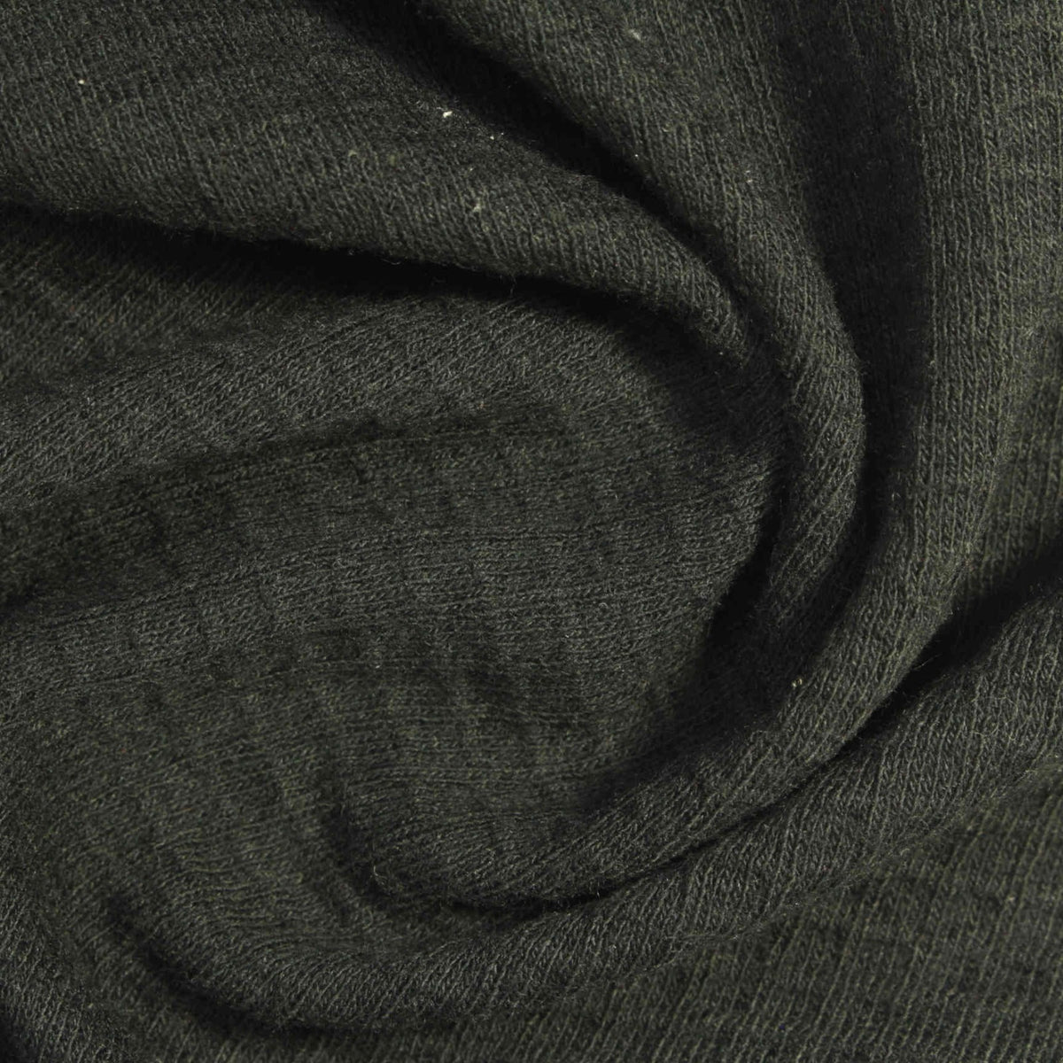 Dark Green Heather Jacquard, Cotton-Poly