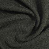 Dark Green Heather Jacquard, Cotton-Poly
