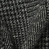 Black Textured Jacquard, Cotton-Poly — texture
