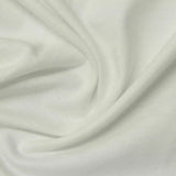100% Cotton Jersey Knit Fabric, 170 gsm, 170 cm — White
