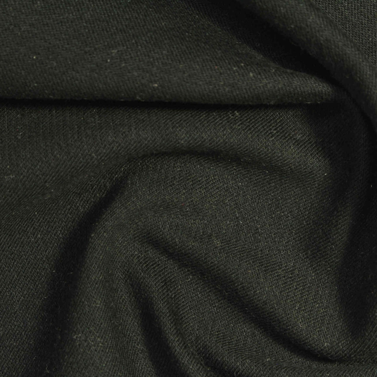 Cotton Stretch French Terry Fabric, 320 gsm, 170 cm — Green