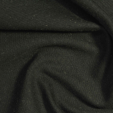 Cotton Stretch French Terry Fabric, 320 gsm, 170 cm — Green