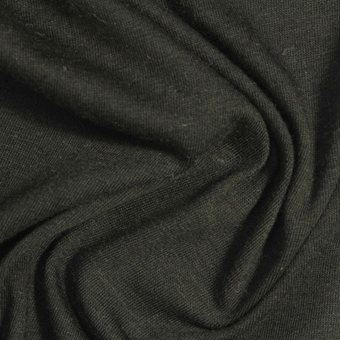 Cotton Stretch Jersey Knit Fabric, 150 gsm, 152 cm — Green