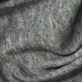 Grey Marl Rib Knit, Tencel Lyocell-Poly — texture