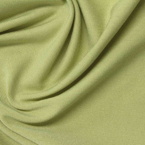 Tencel Lyocell Polyester Jersey Knit Fabric, 210 gsm, 163 cm — Green