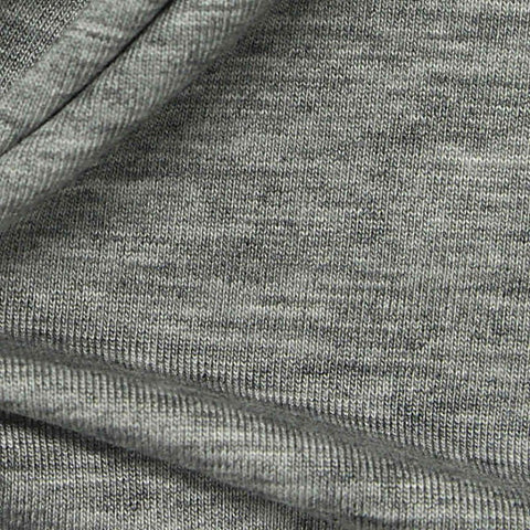 Grey Marl Jersey Knit, Tencel Lyocell