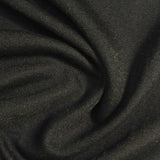 Black Marl Interlock Knit, Viscose-Nylon