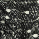 White Dots Jacquard, Poly-Viscose — texture