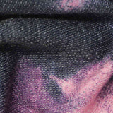 Pink Abstract French Terry, Poly-Cotton — texture