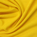Polyester Viscose Jersey Knit Fabric, 180 gsm, 173 cm — Yellow