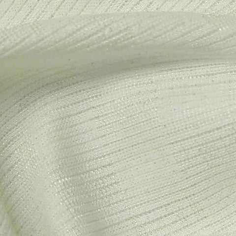 Off-White Textured Rib Knit, Polyester