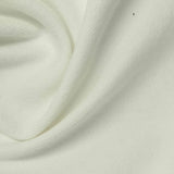 Interlock Knit Fabric, 310 gsm, 165 cm — White
