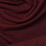 Viscose Nylon Stretch Ponte Knit Fabric, 310 gsm, 165 cm — Red
