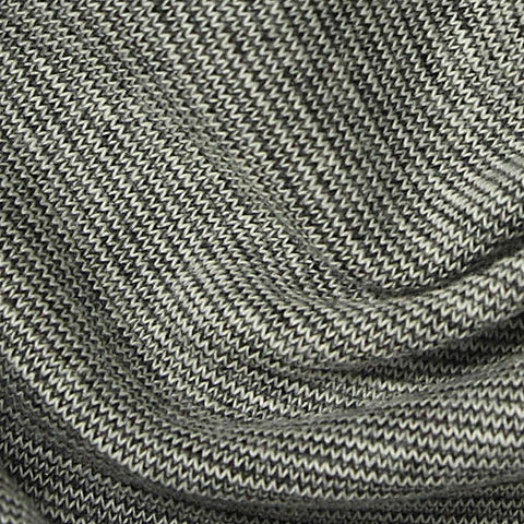 Grey Marl Knit, Poly-Cotton, 220 gsm