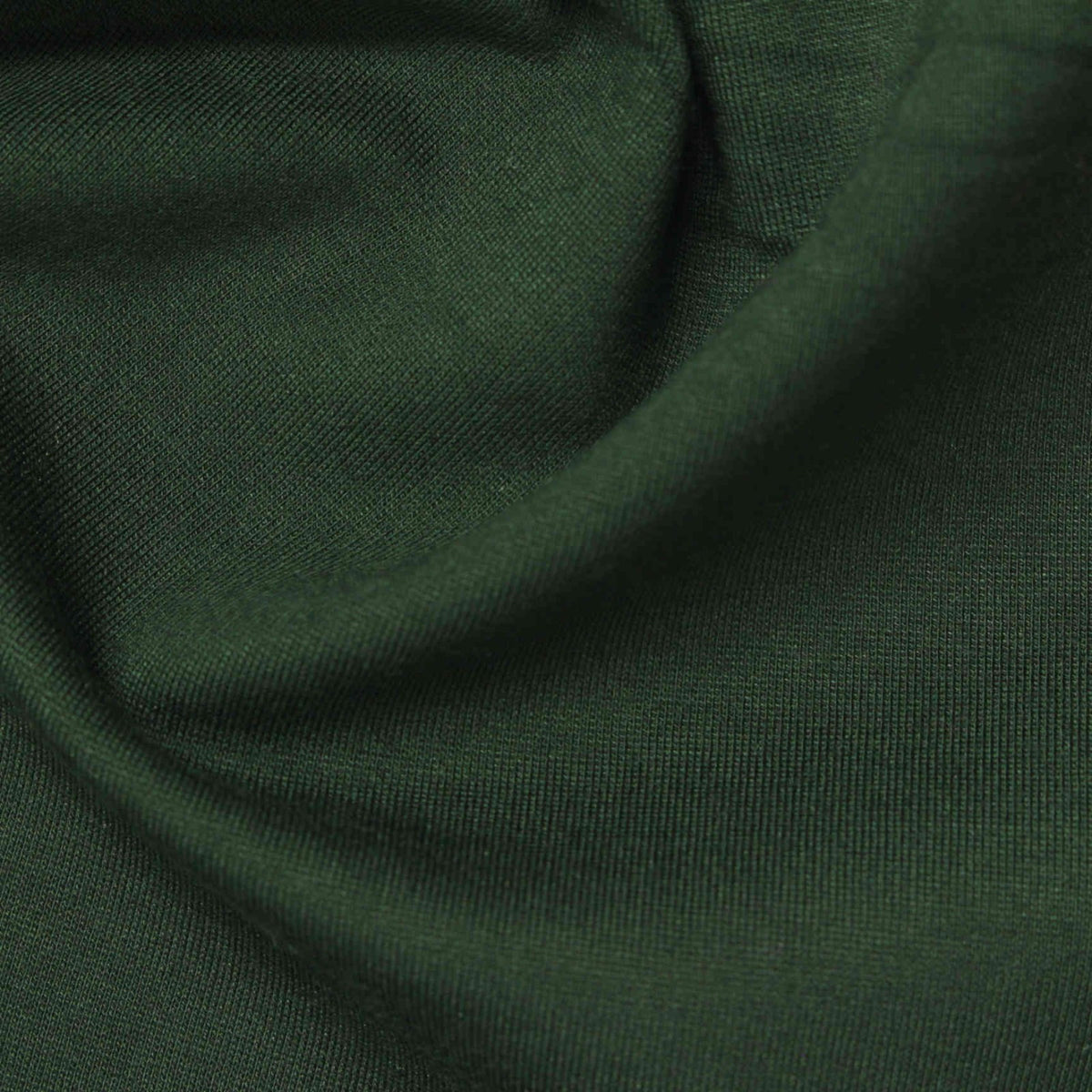 Viscose Nylon Stretch Ponte Knit Fabric, 440 gsm, 160 cm — Green