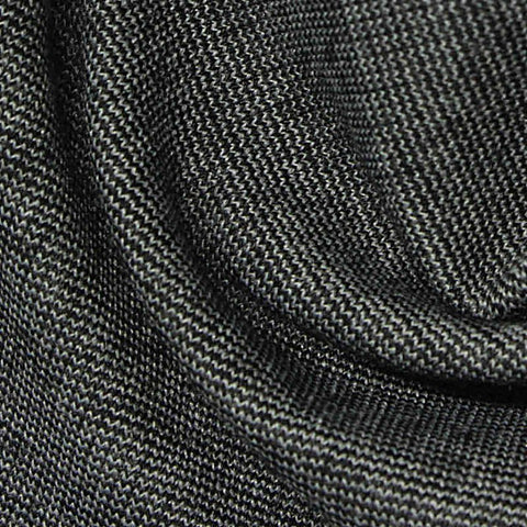 Viscose Nylon Stretch Ponte Knit Fabric, 300 gsm, 160 cm — Grey
