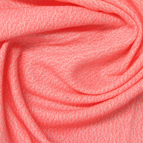 Coral Marl Jacquard, Polyester
