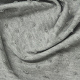 Grey Textured-Dot Jacquard, Polyester