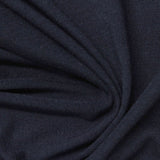 Cotton Polyester Jersey Knit Fabric, 150 gsm, 170 cm — Navy