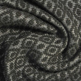 Dark Grey Geometric Jacquard, Polyester