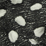 White Dots Jacquard, Poly-Viscose — texture