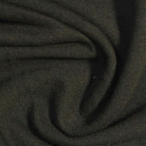 Polyester Cotton Stretch French Terry Fabric, 380 gsm, 150 cm — Green