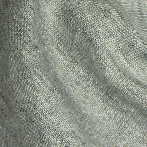 Light Grey Marl Jacquard, Poly-Viscose, 290 gsm