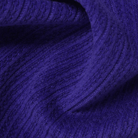 Polyester Stretch Knit Fabric, 370 gsm, 165 cm — Purple