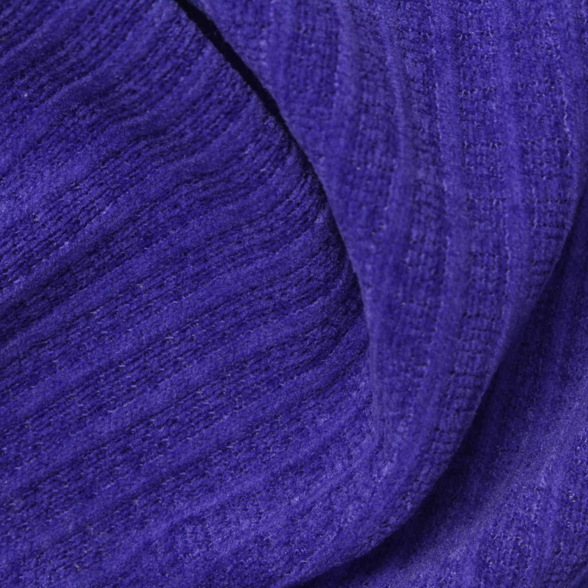 Jacquard Polyester Stretch Knit Fabric, 405 gsm, 165 cm — Purple