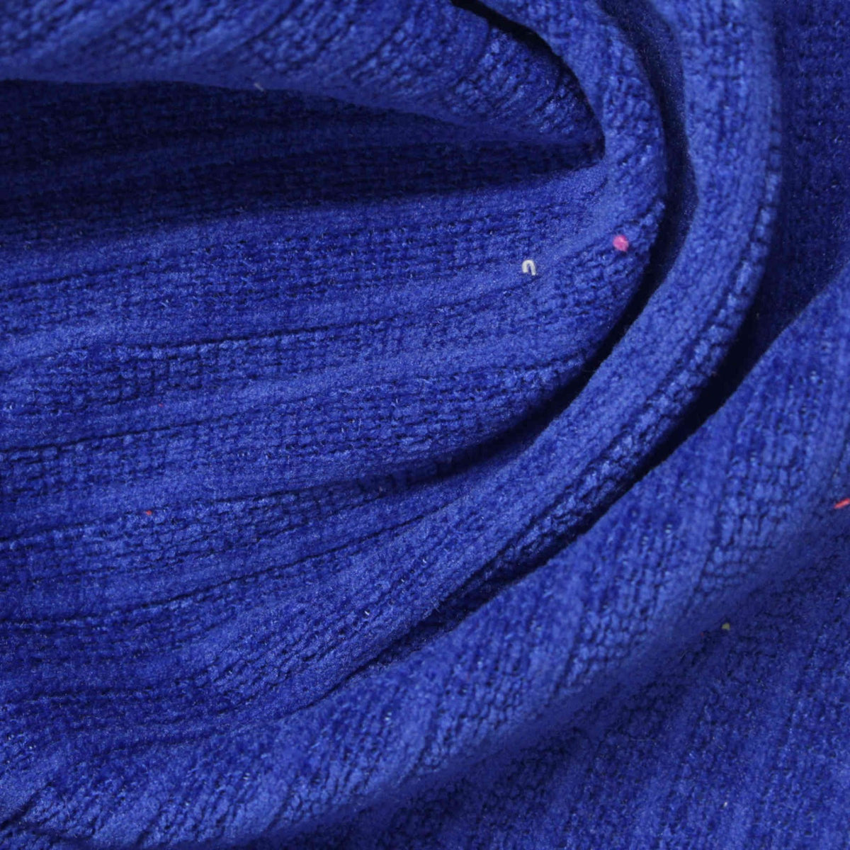 Jacquard Polyester Stretch Knit Fabric, 390 gsm, 165 cm — Blue, ref EF-242020