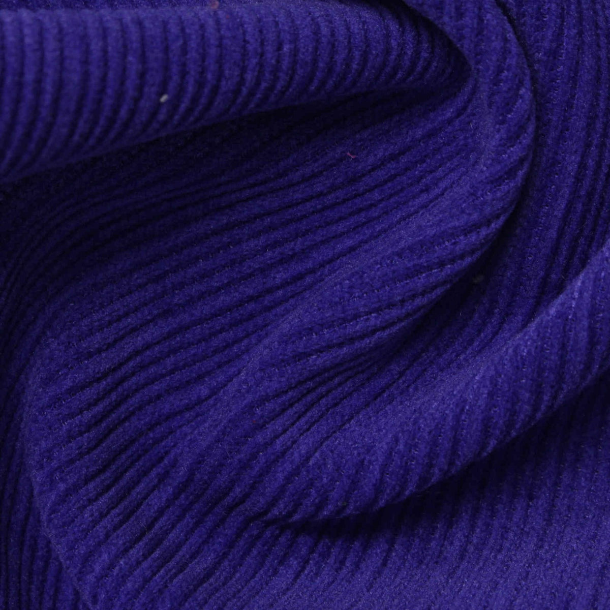 Polyester Stretch Chenille Fabric, 378 gsm, 165 cm — Purple