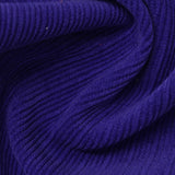 Polyester Stretch Chenille Fabric, 378 gsm, 165 cm — Purple
