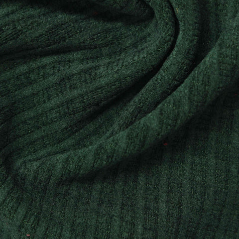 Dark Green Marl Jacquard, Polyester