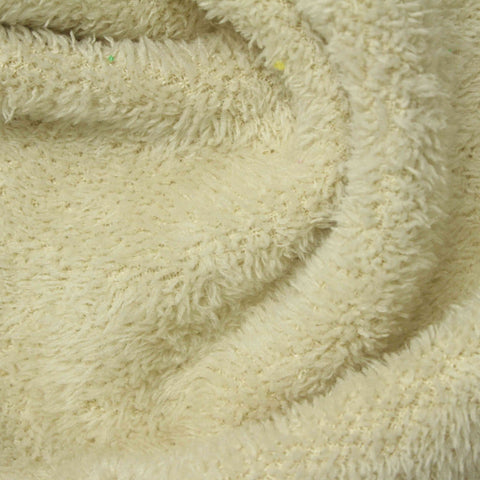 100% Polyester Chenille Fabric, 420 gsm, 160 cm — Beige
